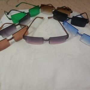 Trendy Sunglasses Set - Vibrant Frames